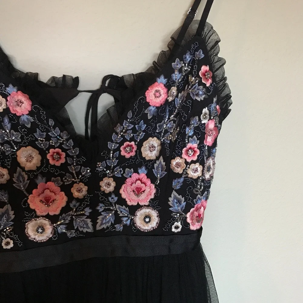 Needle & Thread - Whisper Midi Tulle Dress - Sz 4 - Picture 5 of 8